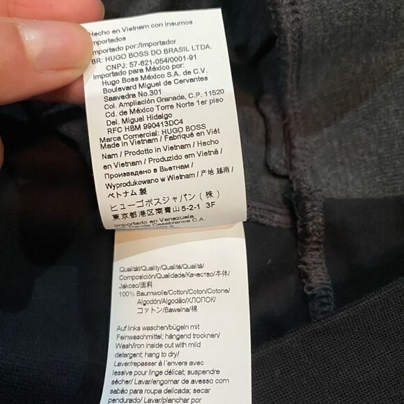 Hugo Boss Grey Cotton Pullover Crewneck sweatshirt XL - Picture 5 of 8